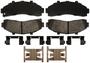 Raybestos Speciality - Truck & Medium Duty Front Semi-Metallic Brake Pads