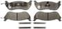 Raybestos Speciality - Police Rear Semi-Metallic Brake Pads