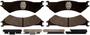 Raybestos Speciality - Police Rear Semi-Metallic Brake Pads