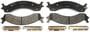 Raybestos Speciality - Truck & Medium Duty Front Semi-Metallic Brake Pads