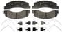Raybestos Speciality - Truck & Medium Duty Front Semi-Metallic Brake Pads