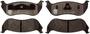 Raybestos Speciality - Police Rear Semi-Metallic Brake Pads