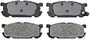Raybestos Speciality - Performance Rear Semi-Metallic Brake Pads