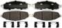 Raybestos Speciality - Police Front Semi-Metallic Brake Pads