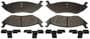 Raybestos Speciality - Truck & Medium Duty Rear Semi-Metallic Brake Pads