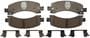 Raybestos Speciality - Police Rear Semi-Metallic Brake Pads