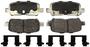 Raybestos Speciality - Police Rear Semi-Metallic Brake Pads