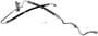 Rein Automotive Power Steering Pressure Line Hose Assembly