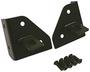 Rugged Ridge Steel Windshield Hinge Light Bracket