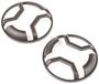 Rugged Ridge Black Fog Light Cover