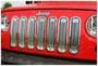 Rugged Ridge Chrome-Plated Finish Grille Insert Set