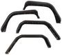 Rugged Ridge Black Fender Flare Set