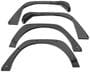 Rugged Ridge Black Fender Flare Set