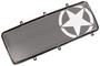 Rugged Ridge Spartan Steel Black, White Finish Grille Insert