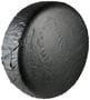 Rugged Ridge Black Spare Tire Cover