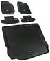Rugged Ridge All Terrain Black All-Terrain Thermoplastic Floor Mat Set