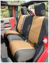 Rugged Ridge Black, Tan Bench Seat Cover
