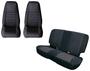 Rugged Ridge Black Seat Cover Kit