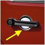Rugged Ridge Door Handle Recess Guard