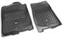 Rugged Ridge All Terrain Black Thermoplastic Floor Mat Set