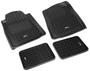 Rugged Ridge Black All-Terrain Thermoplastic Floor Mats