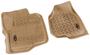 Rugged Ridge Tan All-Terrain Thermoplastic Floor Mats