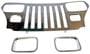 RT Off-Road Stainless Steel Grille Overlay Kit