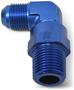 Russell -8AN, 1/4 Inch 90 Degree Adapter Fitting