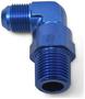 Russell -12AN, 1/2 Inch 90 Degree Adapter Fitting