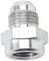 Russell -6AN X 1/2-20 Inch Straight Carburetor Fitting