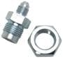 Russell -3AN X 7/16-24 Inch Straight Adapter Fitting