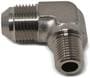 Russell -6AN, 1/4 Inch 90 Degree Adapter Fitting