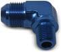 Russell -6AN, 3/8 Inch 90 Degree Adapter Fitting