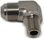 Russell -8AN, 3/8 Inch 90 Degree Adapter Fitting
