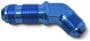 Russell -6AN 45 Degree Bulkhead Fitting
