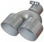 SpeedFX 2-1/2 Inch Inlet Round Exhaust Tail Pipe Tip