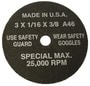 S & G Tool Cut-Off Wheel