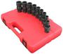 Sunex 1/2 Inch Drive 6 Point SAE Universal Impact Socket Set