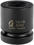 Sunex 13/16 Inch Socket 1 Inch Drive Short 4 Point