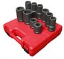 Sunex 10 Piece 1 Inch Drive SAE, Metric Socket