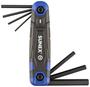 Sunex Tools SAE/Metric/ 17 Piece Folding Hex Key Set