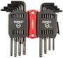 Sunex Tools SAE/Metric 26 Piece Ball End Long Arm Hex Key Set