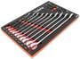 Sunex Tools 13 Piece V-Groove SAE Wrench Set In Eva Foam