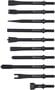 Sunex Tools 10 Piece Air Hammer Chisel Standard Set