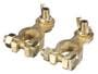 Super Start Battery Terminal; Wing Nut; Brass