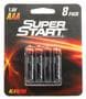 Super Start AAA Alkaline Battery Pack of 8