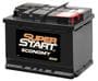 Super Start Economy DIN Battery 525 CCA 100 Minute RC
