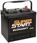Super Start Economy Standard Flooded SAE Battery Group Size 25 25 490 CCA 100 Minute RC