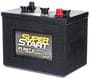 Super Start Fleet & Heavy Duty Standard Flooded Top Post Battery Group Size 2 675 CCA 185 Minute RC