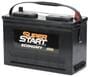Super Start Economy Automotive Top Post Battery Group Size 50 600 CCA 108 Minute RC